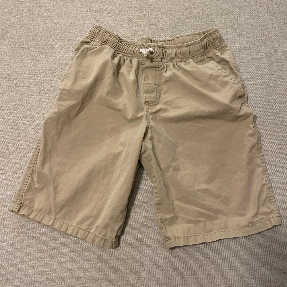 Boys Beige Cat & Jack Shorts size L (12/14)
